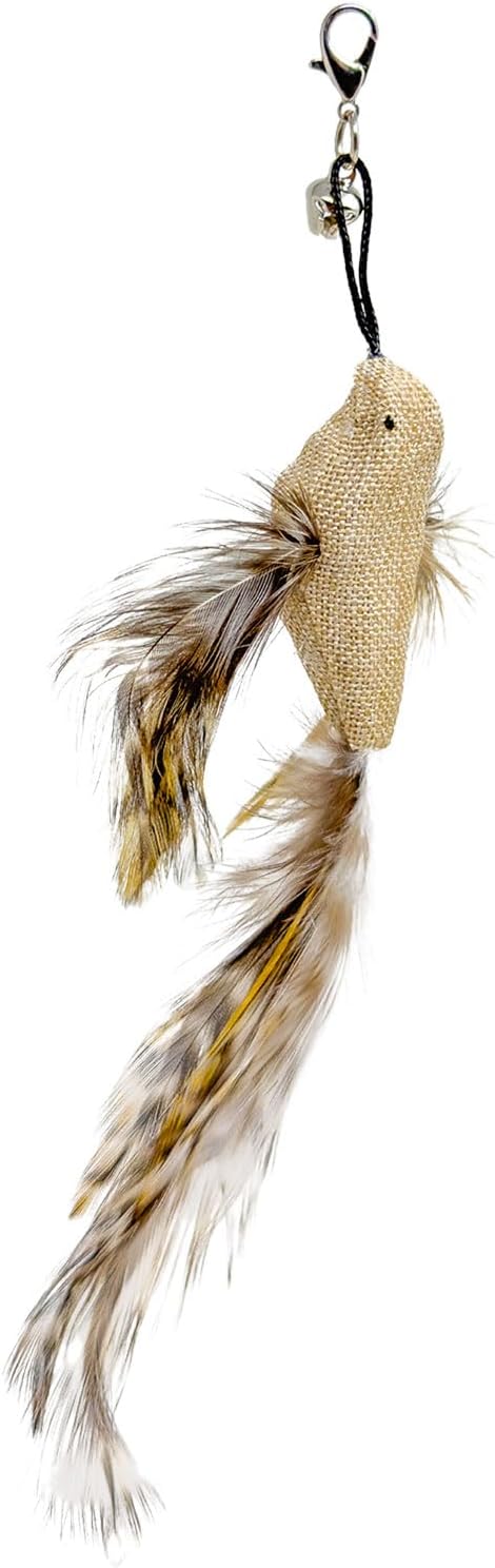 Interactive Bird Simulation Cat Toy Set (5 Replacement Birds)