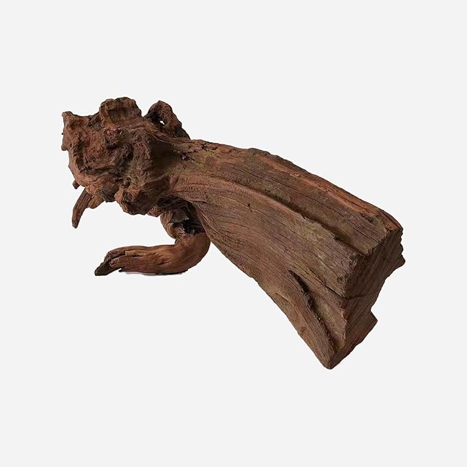 Natural Driftwood for Aquarium Decor, L18.11×W8.66×H8.66 Inches Large Drift Wood Decorations for Reptile Hide, Fish Tank, Optional Shapes