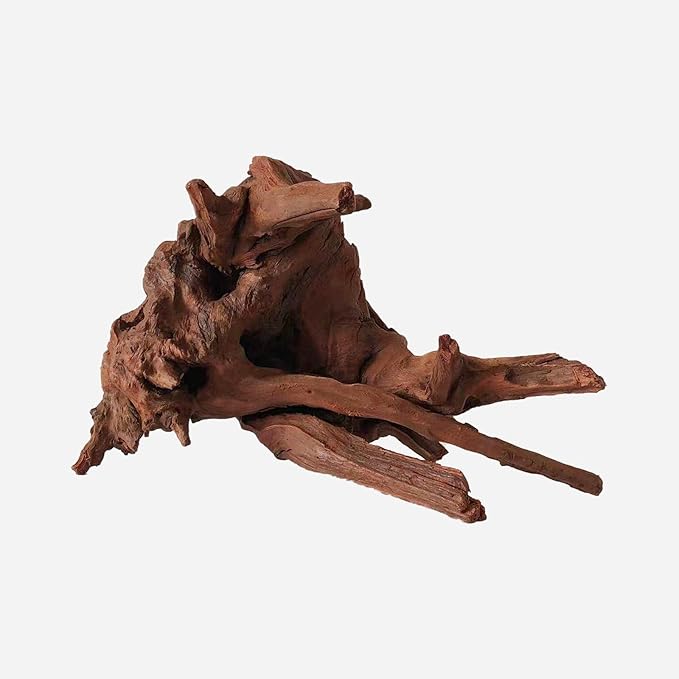Natural Driftwood for Aquarium Decor, L14.57×W9.84×H9.45 Inches Large Drift Wood Decorations for Reptile Hide, Fish Tank, Optional Shapes