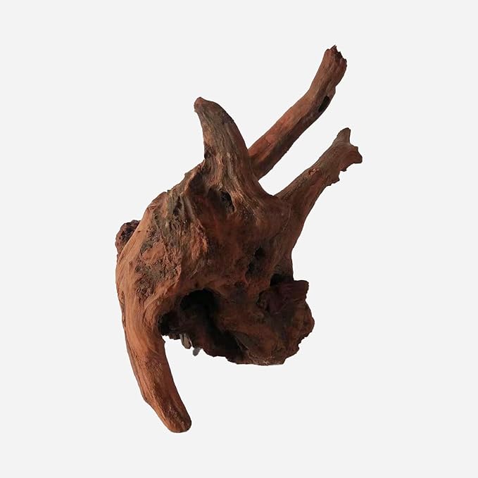 Natural Driftwood for Aquarium Decor, L12.99×W9.45×H13.39 Inches Large Drift Wood Decorations for Reptile Hide, Fish Tank, Optional Shapes