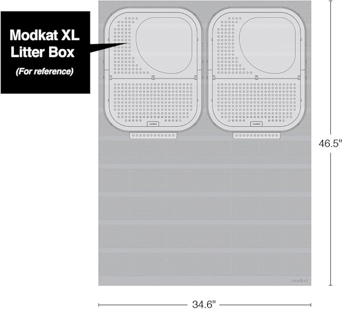 Modkat® Litter Mat Extra Large - Gray