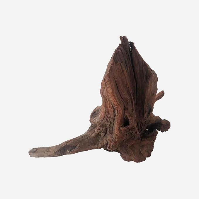 Natural Driftwood for Aquarium Decor, L20.08×W7.48×H12.99 Inches Large Drift Wood Decorations for Reptile Hide, Fish Tank, Optional Shapes