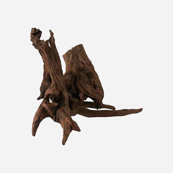 Natural Driftwood for Aquarium Decor, L20.87×W11.42×H14.17 Inches Large Drift Wood Decorations for Reptile Hide, Fish Tank, Optional Shapes