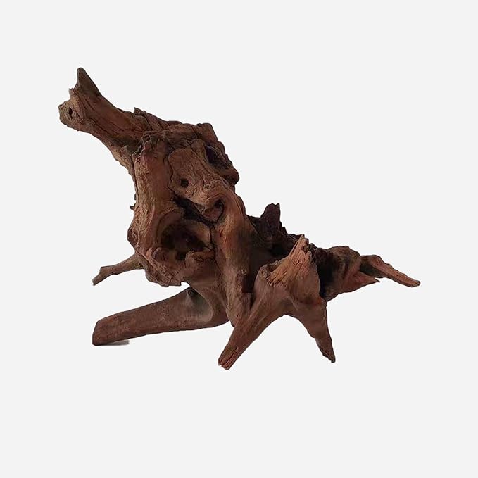 Natural Driftwood for Aquarium Decor, L12.99×W10.63×H10.63 Inches Large Drift Wood Decorations for Reptile Hide, Fish Tank, Optional Shapes