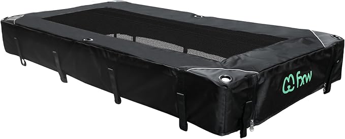 (Not Suitable for Other Brands) FXW Exclusive Mesh Top Cover, Only Fits FXW Rollick/Homeplus 22.8" W x 24" H 6-Panel Playpen (Playpen not Included), Rectangle│Patent Pending