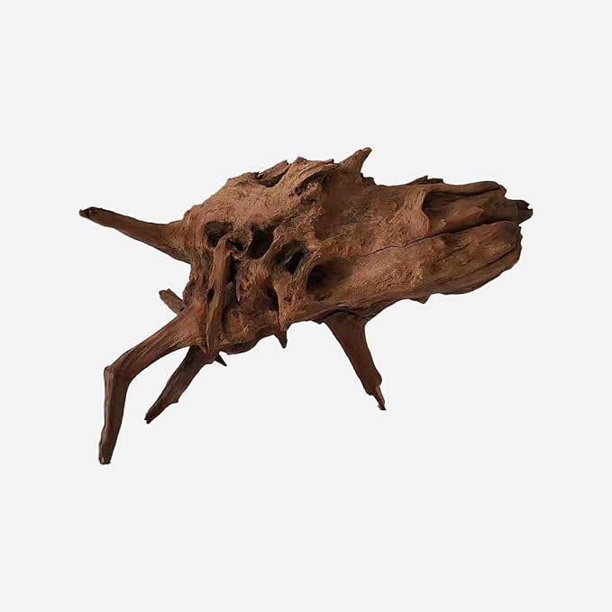 Natural Driftwood for Aquarium Decor, L15.75×W14.17×H9.84 Inches Large Drift Wood Decorations for Reptile Hide, Fish Tank, Optional Shapes
