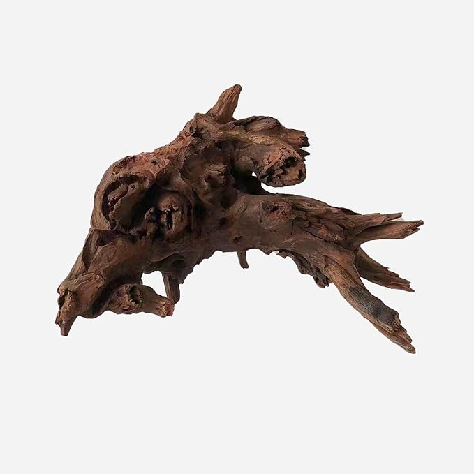 Natural Driftwood for Aquarium Decor, L16.54×W12.99×H11.81 Inches Large Drift Wood Decorations for Reptile Hide, Fish Tank, Optional Shapes