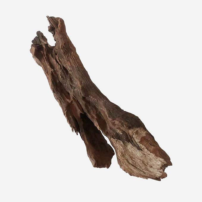 Natural Driftwood for Aquarium Decor, L24.8×W4.33×H7.09 Inches Large Drift Wood Decorations for Reptile Hide, Fish Tank, Optional Shapes