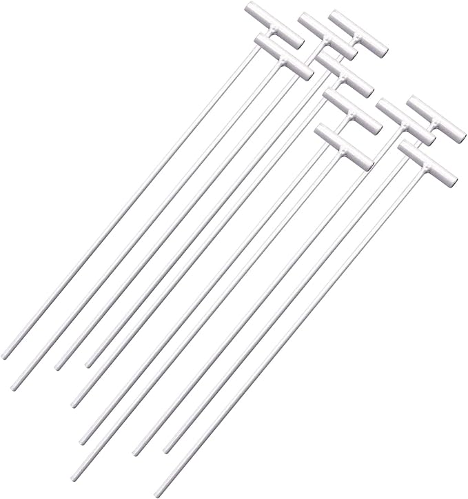 10pcs Racing Pigeon Birdcage Entrance Trap,Bird one-Way Curtain Window Loft Iron Rotatable T-bar,Pigeon Trap Door Supplies