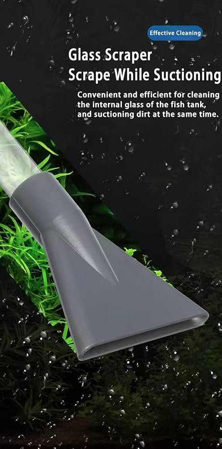 66.9IN Siphon Gravel Vacuum,Fish Tank Cleaner Aquarium Fish Tank Changing Water Cleaning Gravel and Sand Supplies & Cleaning Tools