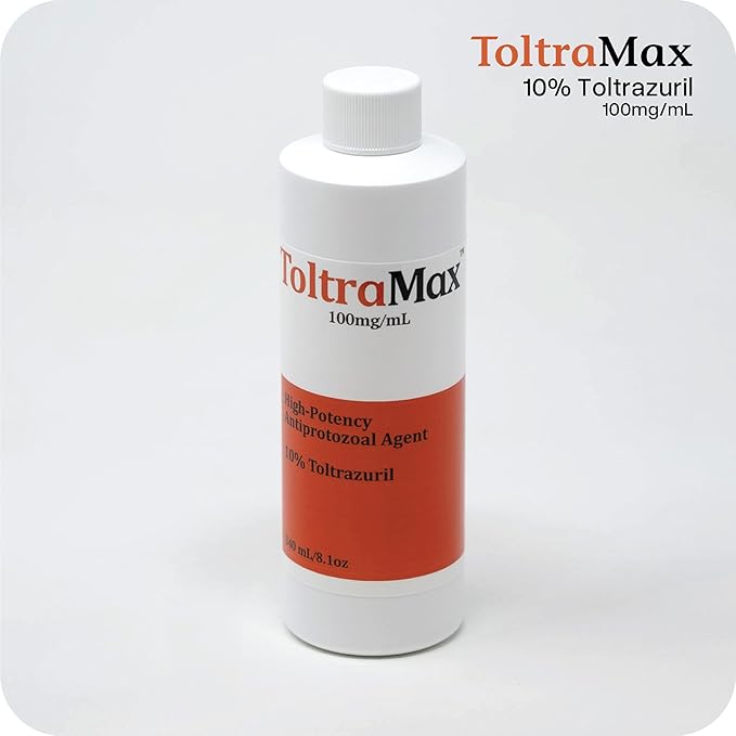 Toltrazuril 10.0% for Horses, Dogs, Cats, 60mL/2 Ounce, for Non-Food Chain Animals, Peanut Butter