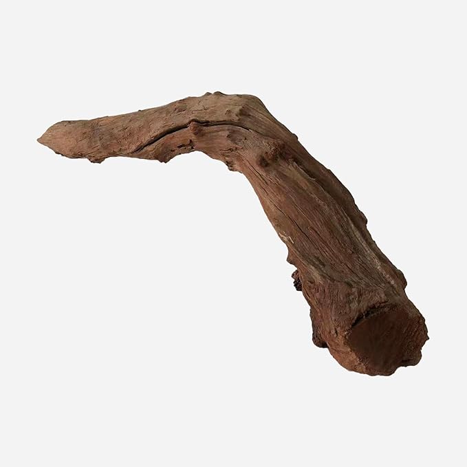 Natural Driftwood for Aquarium Decor, L24.8×W5.51×H7.87 Inches Large Drift Wood Decorations for Reptile Hide, Fish Tank, Optional Shapes