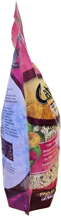 Cockatiel Bird Food (No Sunflower Seeds), 4 lbs Bag - Seed Mix for Cockatiels