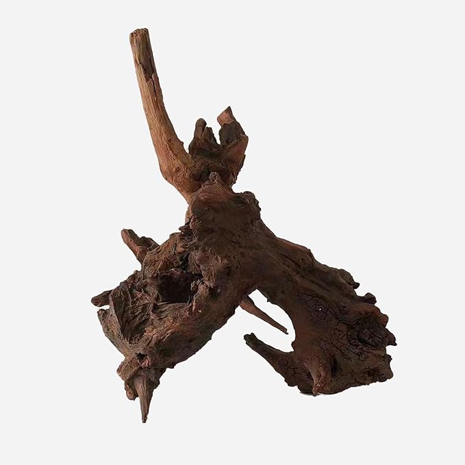 Natural Driftwood for Aquarium Decor, L13.39×W10.24×H14.17 Inches Large Drift Wood Decorations for Reptile Hide, Fish Tank, Optional Shapes