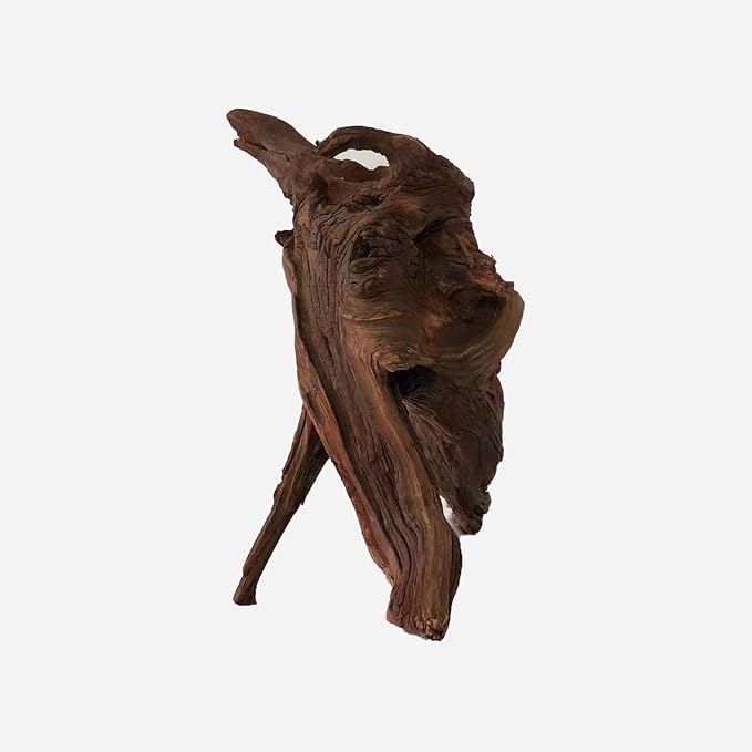 Natural Driftwood for Aquarium Decor, L16.93×W7.09×H13.39 Inches Large Drift Wood Decorations for Reptile Hide, Fish Tank, Optional Shapes