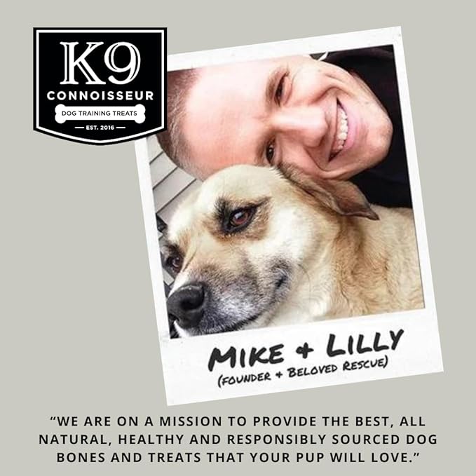 K9 Connoisseur Beef Marrow Rib Dog Bones Long Lasting 8 to 10 Inch Long - USA Made Single Ingredient for Medium Dogs Upto 50 Pounds - 8 Pack