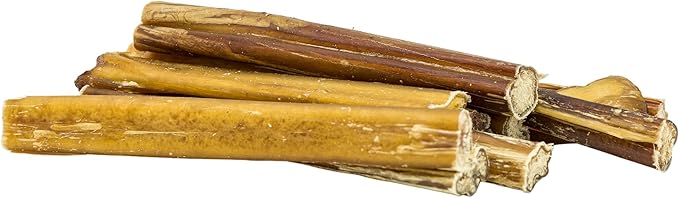 hotspot pets 6 Inch Premium Bully Sticks- (20 Pack) All Natural Long Lasting Bully Sticks for Medium Dogs, Beef Pizzle Treats - Grain Free, Fully Digestible Rawhide Alternative Beef Stix