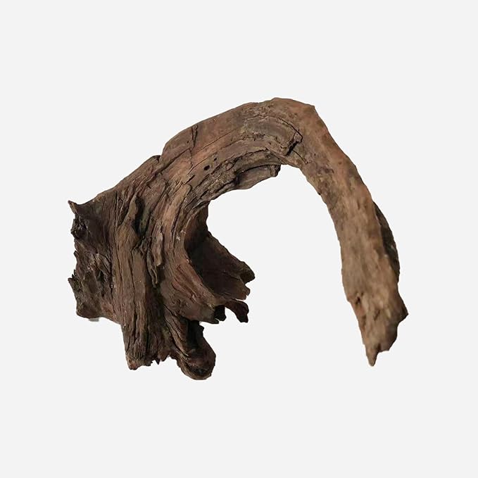 Natural Driftwood for Aquarium Decor, L19.69×W7.09×H13.39 Inches Large Drift Wood Decorations for Reptile Hide, Fish Tank, Optional Shapes