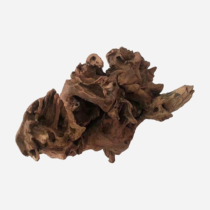 Natural Driftwood for Aquarium Decor, L19.69×W9.84×H8.27 Inches Large Drift Wood Decorations for Reptile Hide, Fish Tank, Optional Shapes