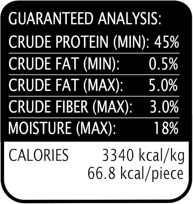 Hubert Pet Premium Duck Jerky Dog Treats, Grain Free, Low Ingredient, USA Tested, 2.5 lbs Super Value Pack