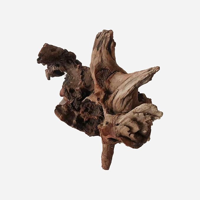 Natural Driftwood for Aquarium Decor, L18.5×W7.09×H11.02 Inches Large Drift Wood Decorations for Reptile Hide, Fish Tank, Optional Shapes