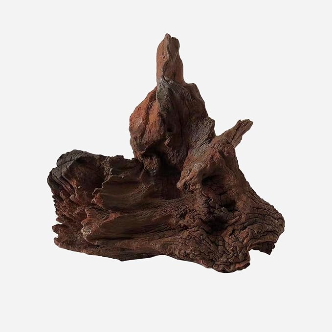 Natural Driftwood for Aquarium Decor, L11.81×W11.02×H11.42 Inches Large Drift Wood Decorations for Reptile Hide, Fish Tank, Optional Shapes