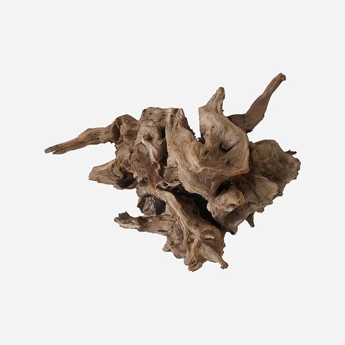 Natural Driftwood for Aquarium Decor, L15.75×W6.69×H9.45 Inches Large Drift Wood Decorations for Reptile Hide, Fish Tank, Optional Shapes
