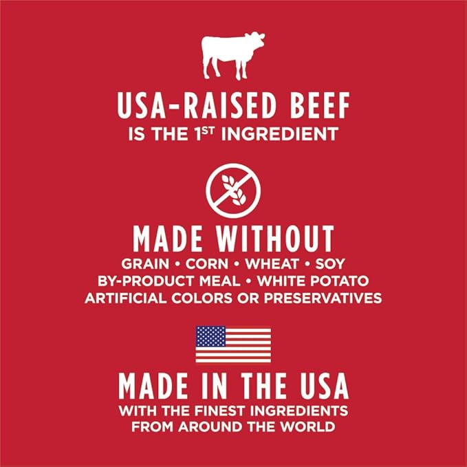 Instinct Raw Boost, Natural Dry Dog Food with Freeze Dried Pieces, High Protein, Grain Free Recipe - Real Beef, 10 lb. Bag