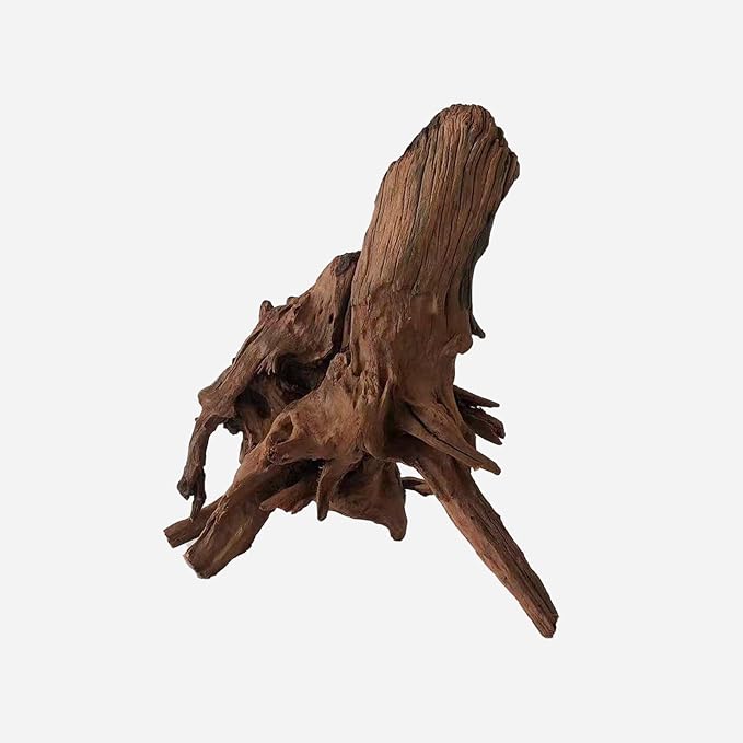 Natural Driftwood for Aquarium Decor, L14.17×W10.63×H13.78 Inches Large Drift Wood Decorations for Reptile Hide, Fish Tank, Optional Shapes
