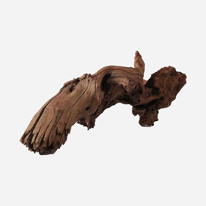 Natural Driftwood for Aquarium Decor, L16.93×W9.45×H7.09 Inches Large Drift Wood Decorations for Reptile Hide, Fish Tank, Optional Shapes