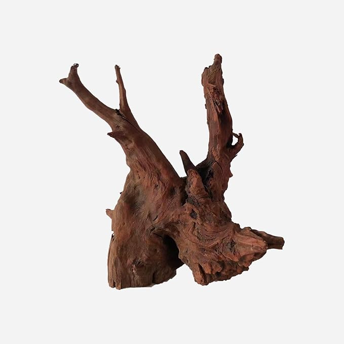 Natural Driftwood for Aquarium Decor, L11.81×W12.99×H12.6 Inches Large Drift Wood Decorations for Reptile Hide, Fish Tank, Optional Shapes