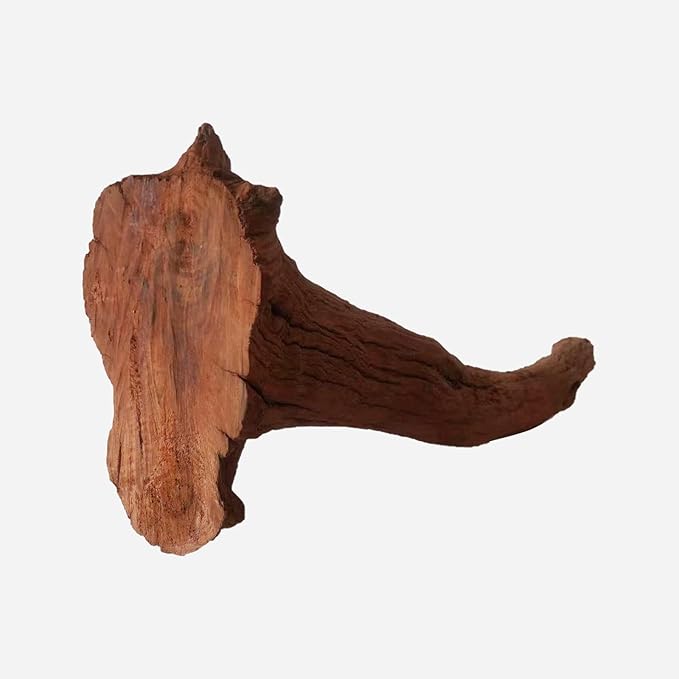 Natural Driftwood for Aquarium Decor, L18.9×W4.72×H8.27 Inches Large Drift Wood Decorations for Reptile Hide, Fish Tank, Optional Shapes