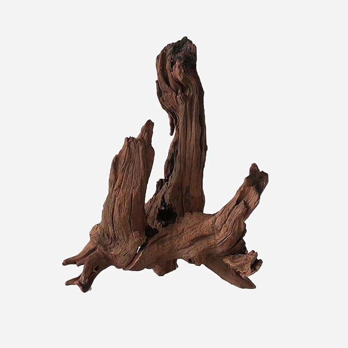 Natural Driftwood for Aquarium Decor, L12.99×W8.66×H14.96 Inches Large Drift Wood Decorations for Reptile Hide, Fish Tank, Optional Shapes