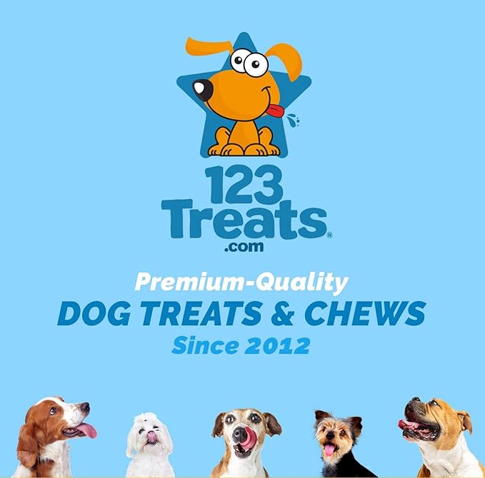 Esophagus Dog Treats (6 Inches - 25 Count) 100% Natural Gullet Sticks for Dogs Flat - Beef Jerky Dog Treats Strips Free of Preservatives, Hormones & Antibiotics