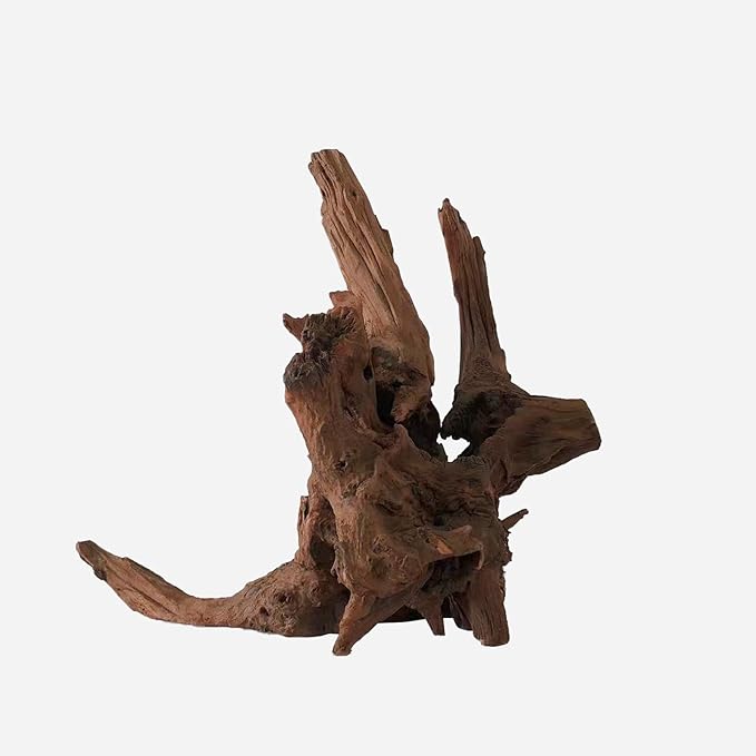 Natural Driftwood for Aquarium Decor, L15.75×W9.84×H15.35 Inches Large Drift Wood Decorations for Reptile Hide, Fish Tank, Optional Shapes