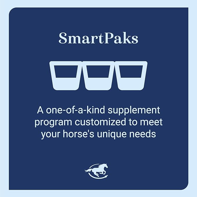Nutrition Essentials SmartPak | Nutritional Supplement for Horses | Containing Essential Vitamins, Minerals, Amino Acids, and Omega 3 | Healthy Skin & Horse Coat | 28 Days Supply