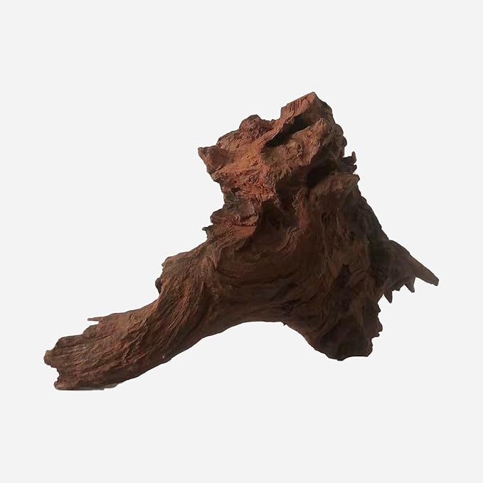 Natural Driftwood for Aquarium Decor, L14.57×W7.09×H9.06 Inches Large Drift Wood Decorations for Reptile Hide, Fish Tank, Optional Shapes