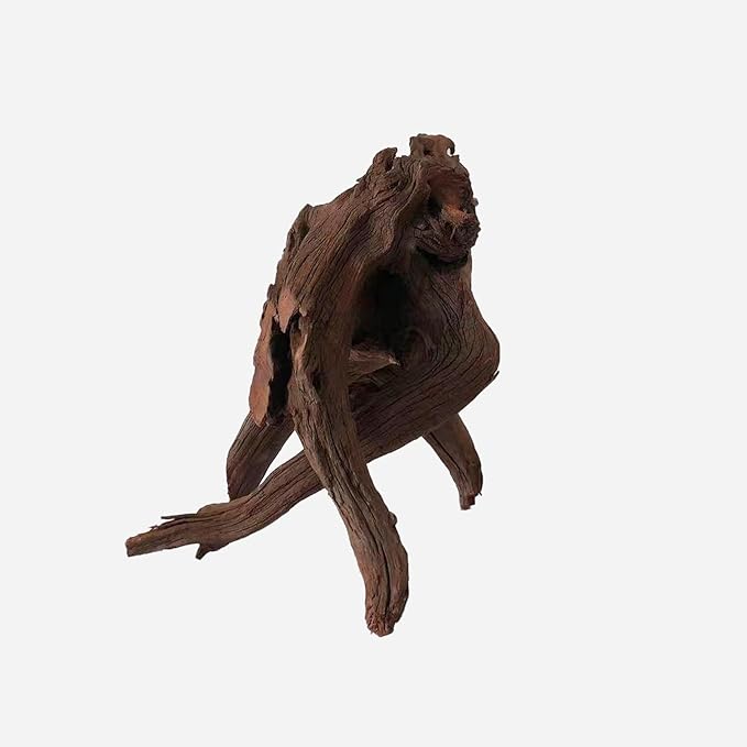 Natural Driftwood for Aquarium Decor, L14.96×W8.27×H11.02 Inches Large Drift Wood Decorations for Reptile Hide, Fish Tank, Optional Shapes