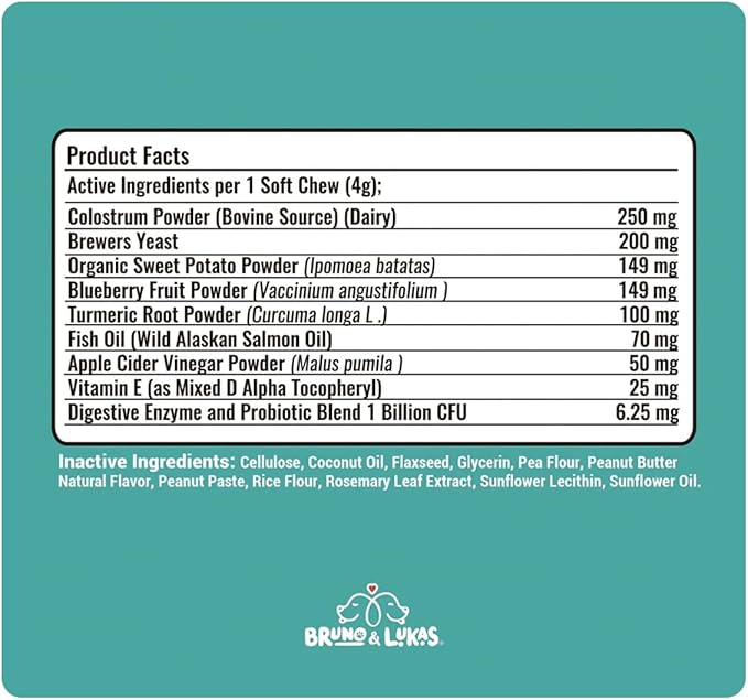 Multivitamin, Probiotics & Allergy Relief Chews for Dogs – Joint Health, Immune Support, Digestive Aid, Skin & Coat Health with Glucosamine, Omega Fish Oil, Probiotics & Antihistamines (90 Ct Each)
