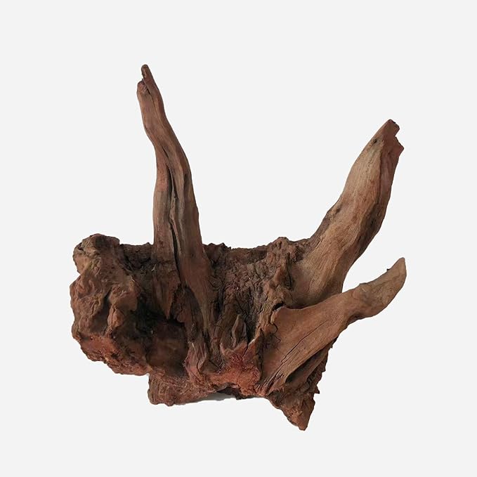 Natural Driftwood for Aquarium Decor, L11.02×W6.69×H11.81 Inches Large Drift Wood Decorations for Reptile Hide, Fish Tank, Optional Shapes