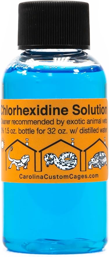 CAROLINACUSTOMCAGES Chlorhexidine Bundle with Basking Spot Bulbs, 150 watt, E27 Threaded Base, Set of 2 Bulbs