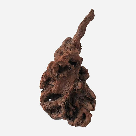 Natural Driftwood for Aquarium Decor, L9.06×W9.45×H16.14 Inches Large Drift Wood Decorations for Reptile Hide, Fish Tank, Optional Shapes