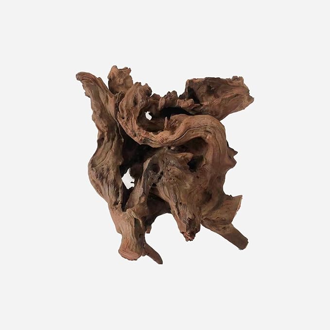 Natural Driftwood for Aquarium Decor, L12.2×W9.84×H11.02 Inches Large Drift Wood Decorations for Reptile Hide, Fish Tank, Optional Shapes