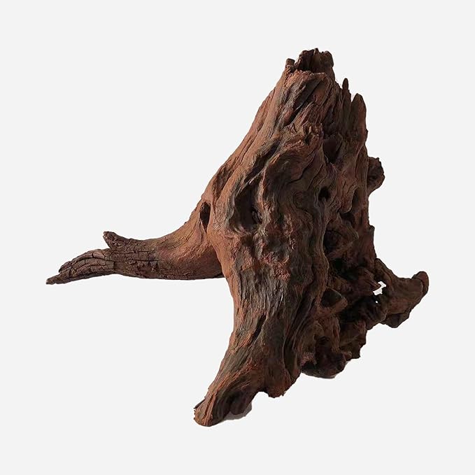 Natural Driftwood for Aquarium Decor, L13.78×W10.24×H11.42 Inches Large Drift Wood Decorations for Reptile Hide, Fish Tank, Optional Shapes