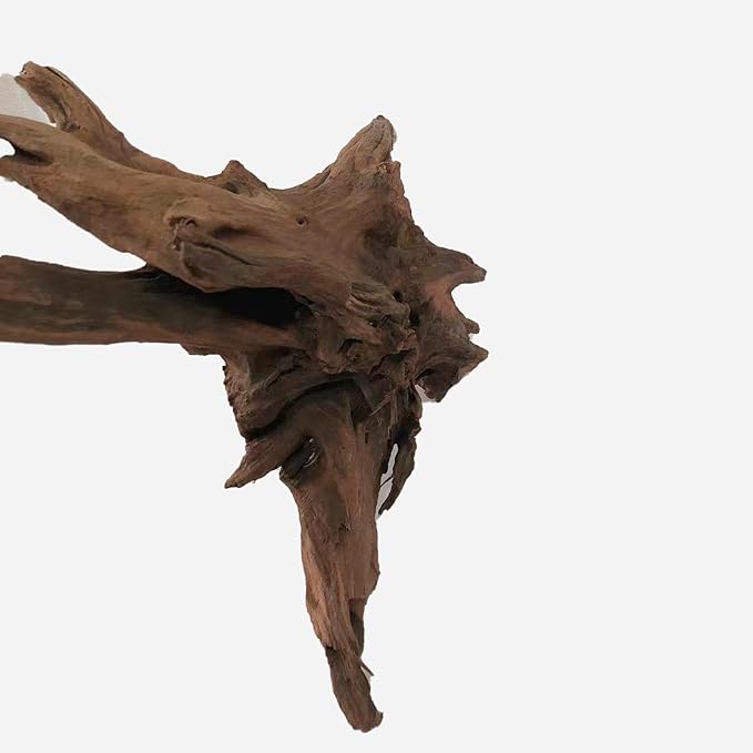 Natural Driftwood for Aquarium Decor, L21.26×W12.6×H11.81 Inches Large Drift Wood Decorations for Reptile Hide, Fish Tank, Optional Shapes
