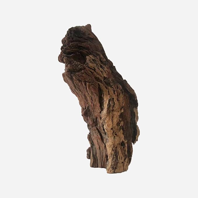 Natural Driftwood for Aquarium Decor, L9.84×W5.91×H14.17 Inches Large Drift Wood Decorations for Reptile Hide, Fish Tank, Optional Shapes