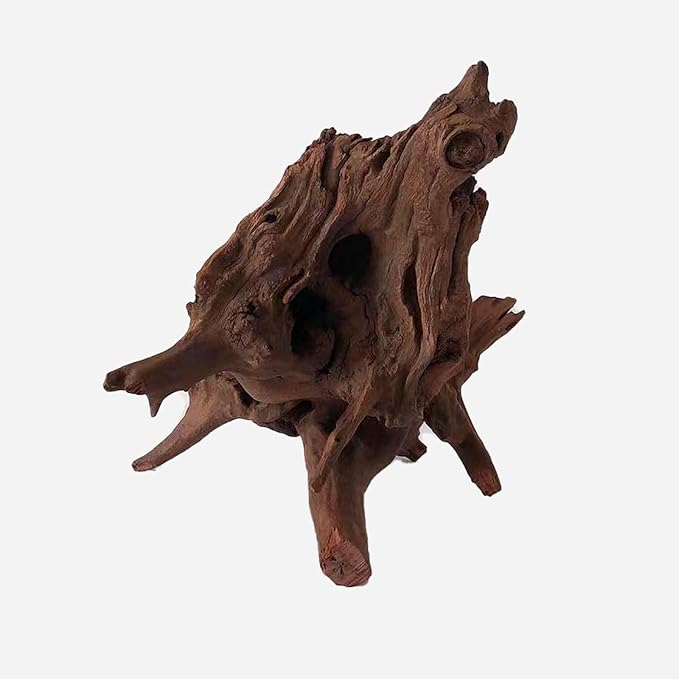 Natural Driftwood for Aquarium Decor, L12.99×W10.63×H10.63 Inches Large Drift Wood Decorations for Reptile Hide, Fish Tank, Optional Shapes