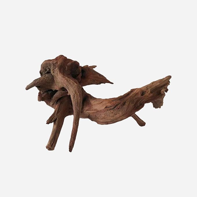 Natural Driftwood for Aquarium Decor, L17.72×W15.75×H9.45 Inches Large Drift Wood Decorations for Reptile Hide, Fish Tank, Optional Shapes