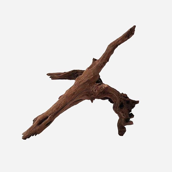 Natural Driftwood for Aquarium Decor, L16.14×W14.17×H12.2 Inches Large Drift Wood Decorations for Reptile Hide, Fish Tank, Optional Shapes