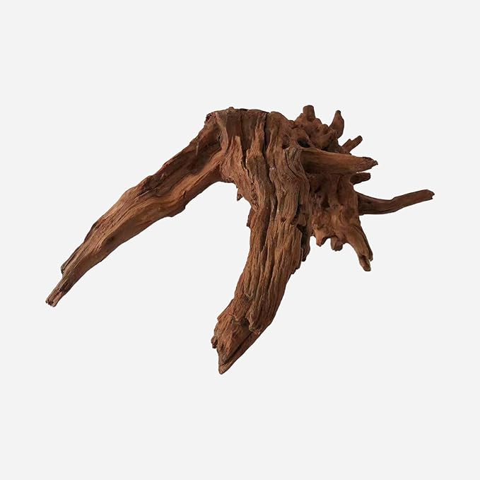 Natural Driftwood for Aquarium Decor, L16.93×W9.84×H7.87 Inches Large Drift Wood Decorations for Reptile Hide, Fish Tank, Optional Shapes